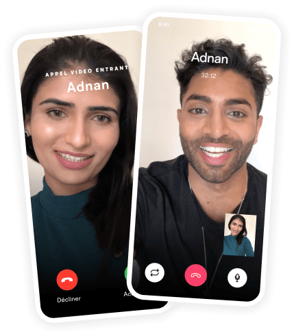 Muzz mockup image video_calling