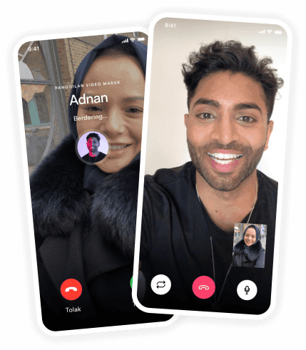 Muzz mockup image video_calling